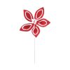 Direct Export Co. Floral | Red Felt Poinsettia Stem
