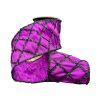 D. Stevens Ribbon | Purple With Diamond Tinsel Ribbon, 4" X 5Yd