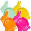 Sophistiplate Party Diy | Appetizer Die Cut Bunny Plate, Hoppy Easter