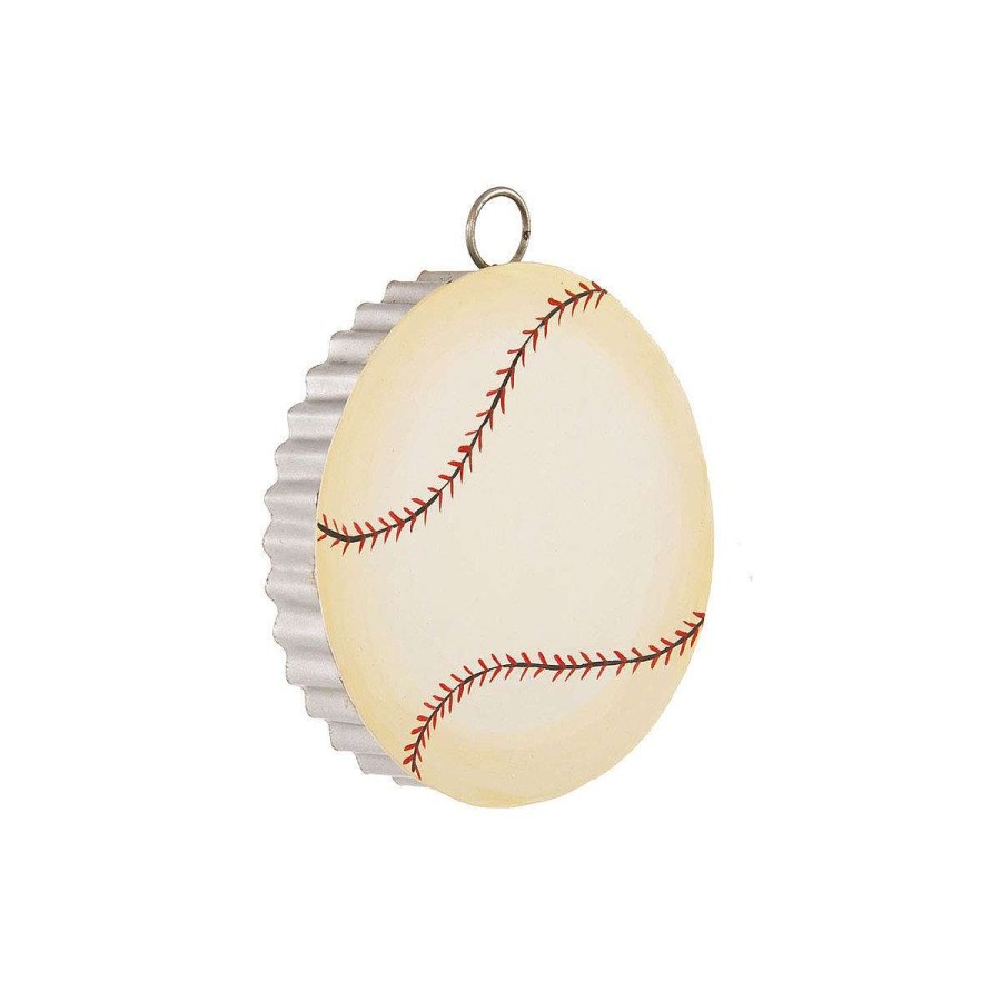 The Round Top Collection Table Decor | Baseball Charm