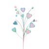 Liberty Floral Picks | Layered Pastel Heart Pick
