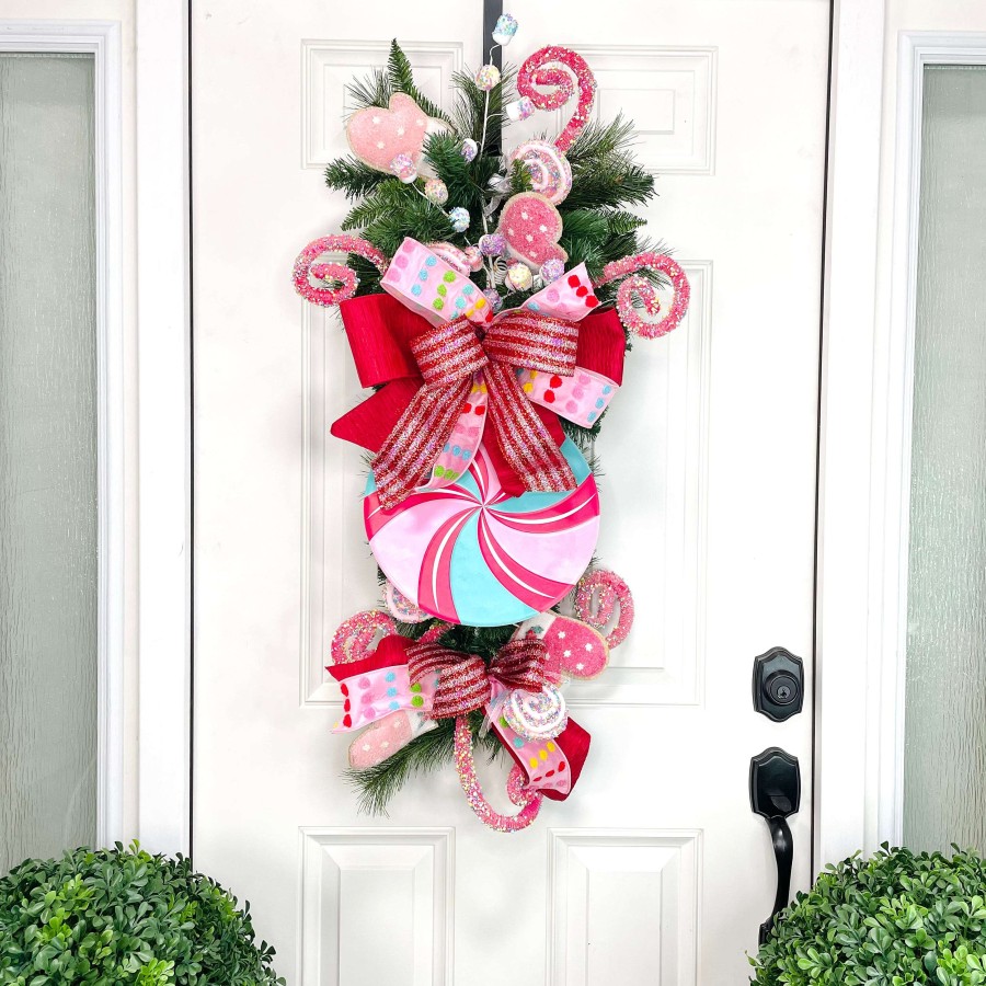 Liberty Floral Sprays | Pink And White Mitten Spray