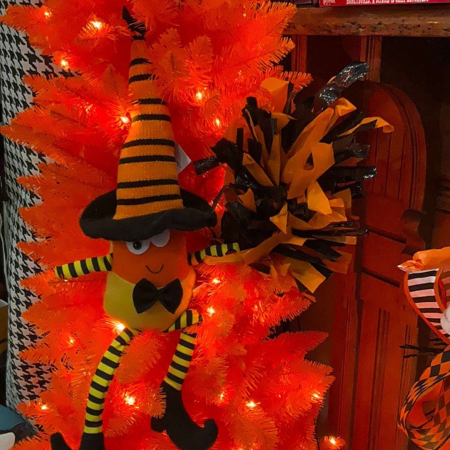 Deck The Halls Y'all Floral | Party Spray, Orange And Black