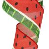 Craig Bachman Ribbon | Bold Watermelon Ribbon 2.5"X50Yd
