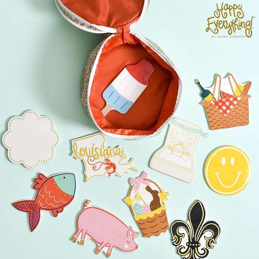 Happy Everything Mardi Gras | Fancy Fleur Big Attachment By Happy Everything!