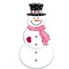 Craig Bachman Focal Points | Embossed Snowman With Scarf