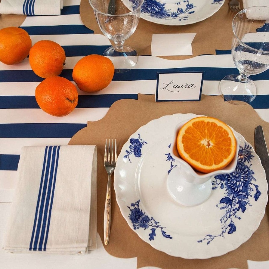 Hester & Cook Party Diy | Navy Classic Stripe Runner