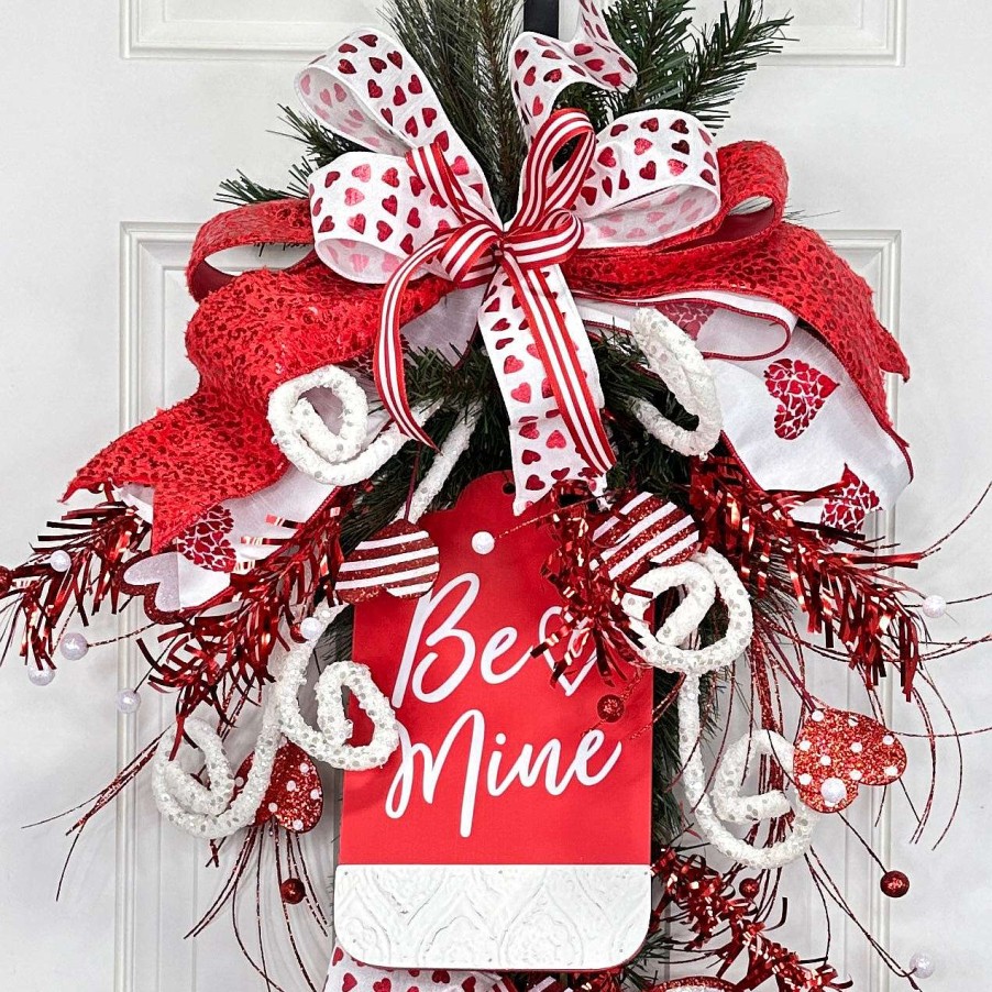 Miss Cayce's Door Decor | Heartfully Yours Teardrop