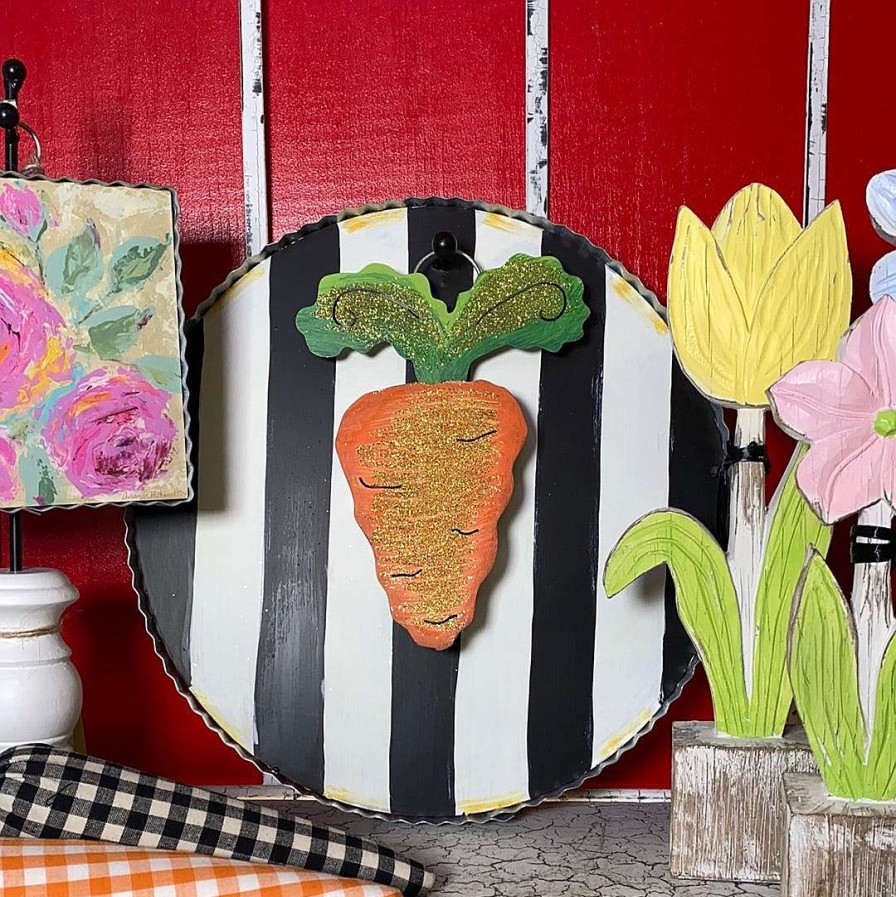 The Round Top Collection Kitchen & Dining | Round Black And White Display Board