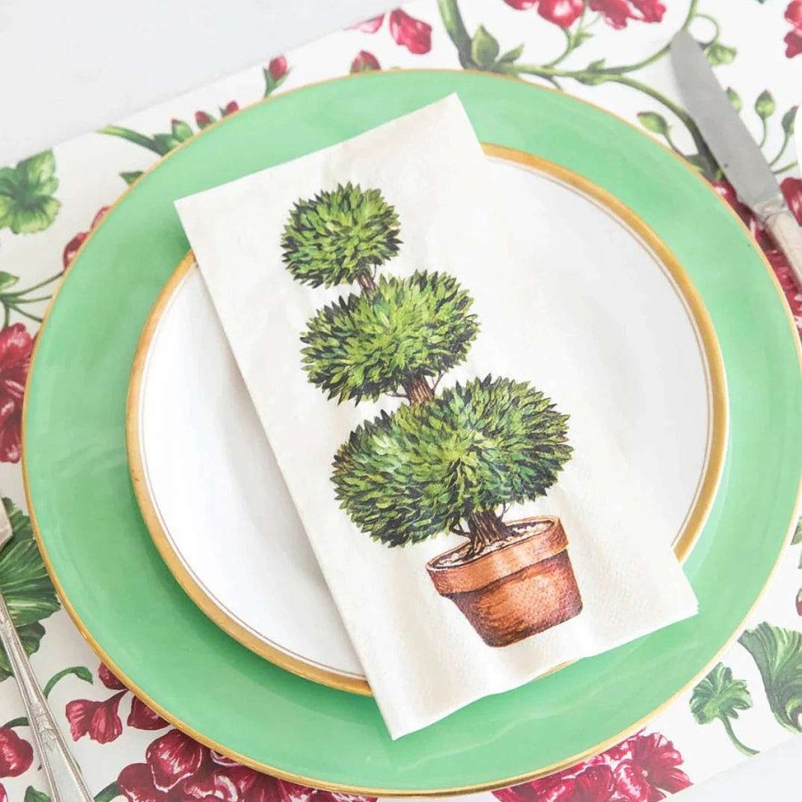 Hester & Cook Party Diy | Topiary Guest Napkin Set